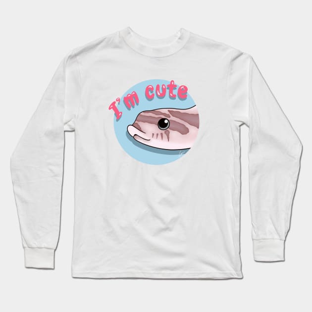 Cute Lavender Western Hognose Snake Long Sleeve T-Shirt by anacecilia